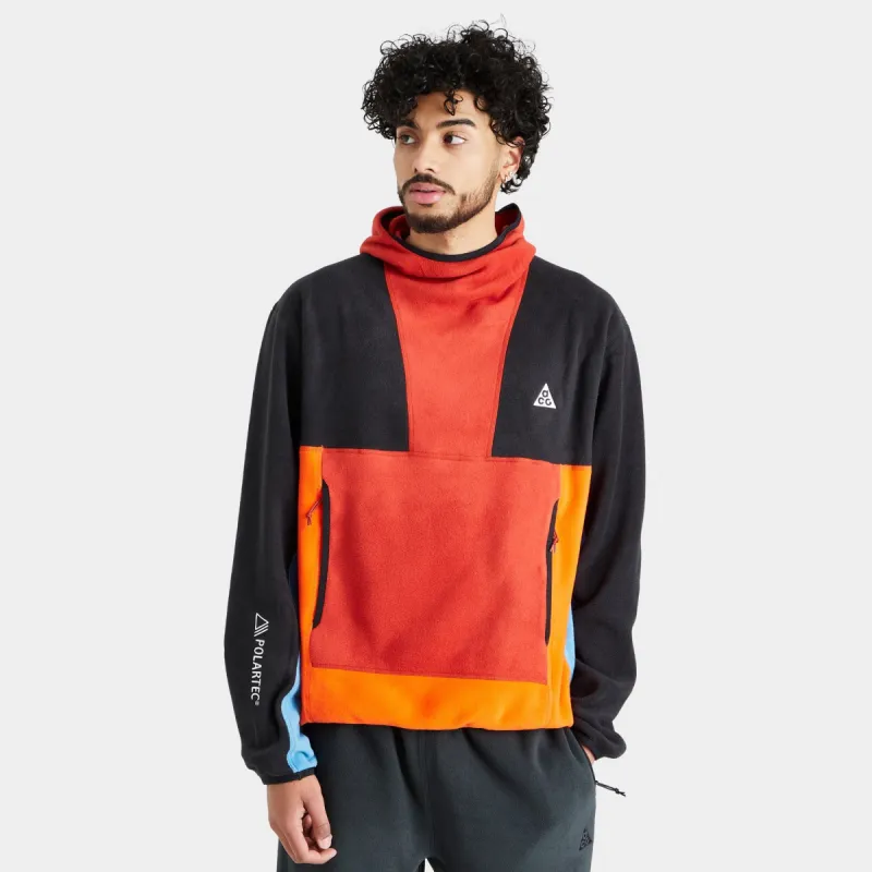 Nike ACG Polartec Wolf Tree Pullover Hoodie Cinnabar / Black