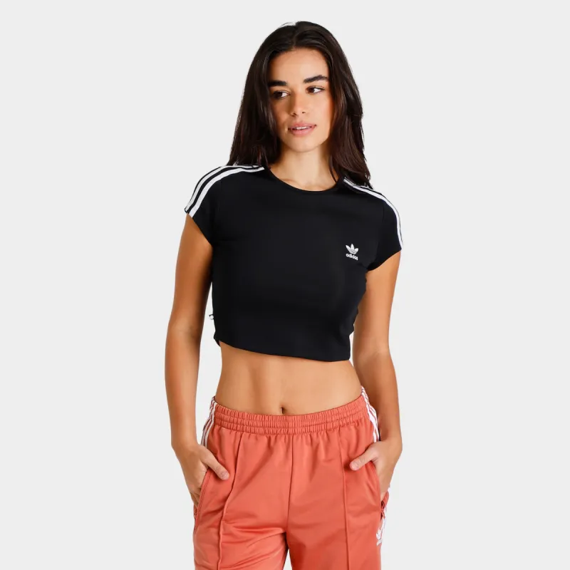 adidas Women's Cropped T-shirt / Black sold by JD Sports