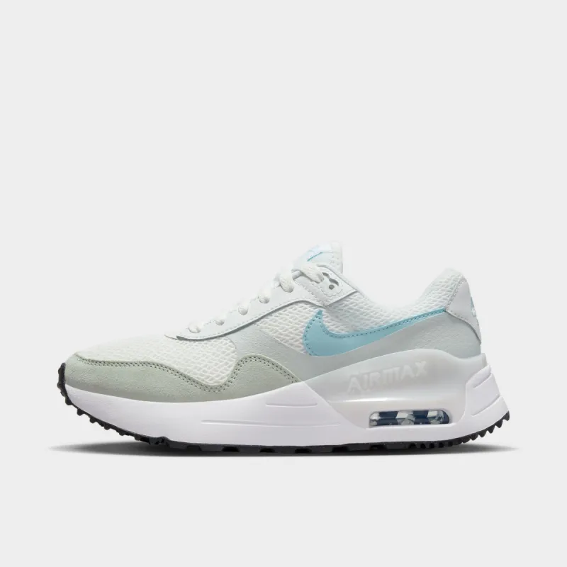 Nike Women's Air Max SYSTM Summit White / Ocean Bliss - Light Silver sold by JD Sports