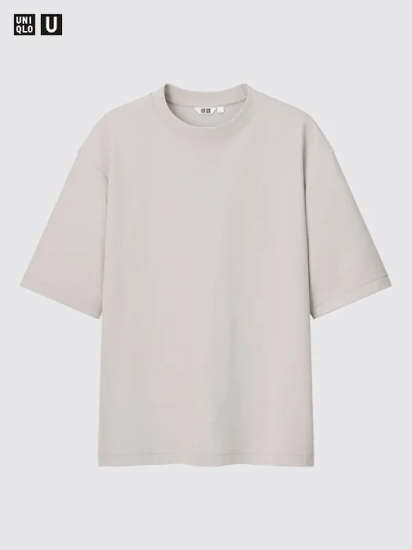 Uniqlo - Cotton Oversized Crew Neck T-Shirt - White - 3XL sold by Uniqlo