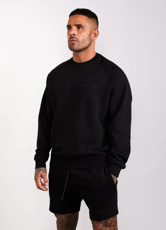 Gym King Est. Legacy Crew - Black sold by The Gym King