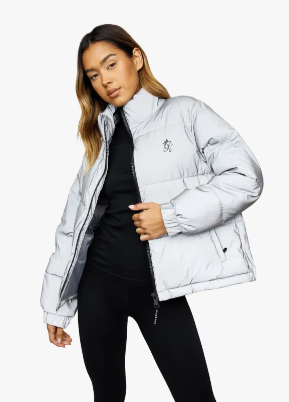 Gym King Puffa Jacket - Reflective sold by The Gym King