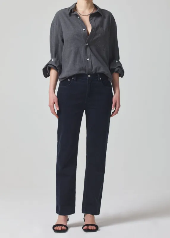 Neve Low Slung Relaxed Corduroy in Cloud Dust sold by Citizens Of Humanity