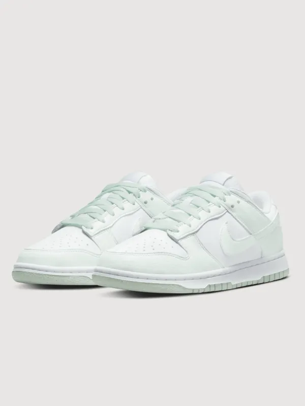 Nike Dunk Low Next Nature - WHITE/BARELY GREEN sold by Carbon38