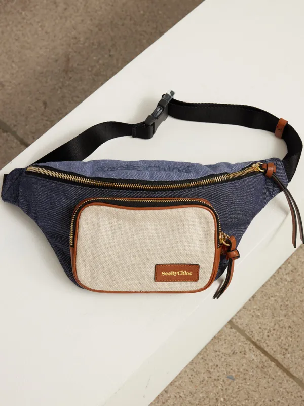 Tilly Belt Bag - Denim sold by Carbon38