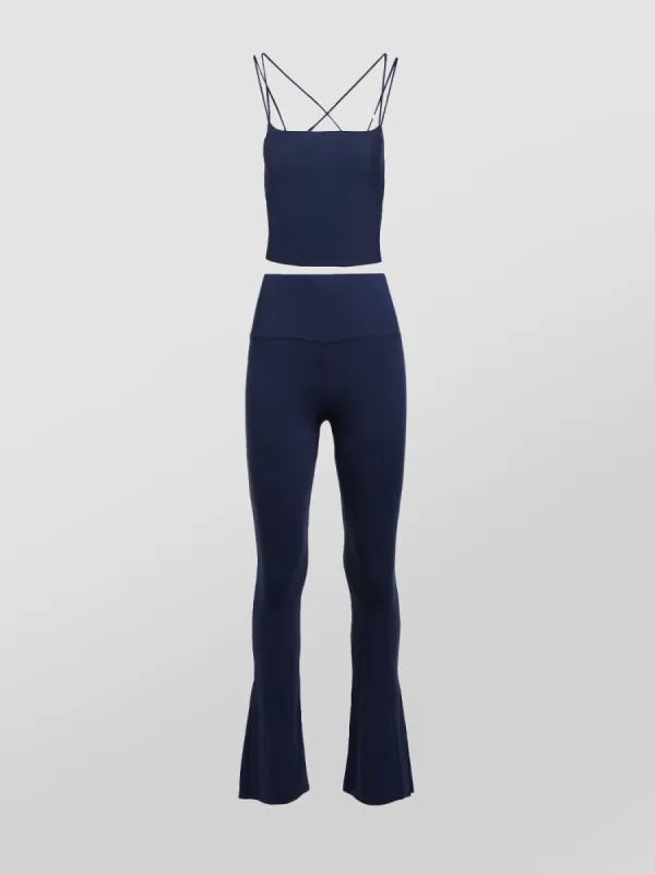 Strappy Tank & Split Bootcut Legging in Melt Bundle sold by Carbon38