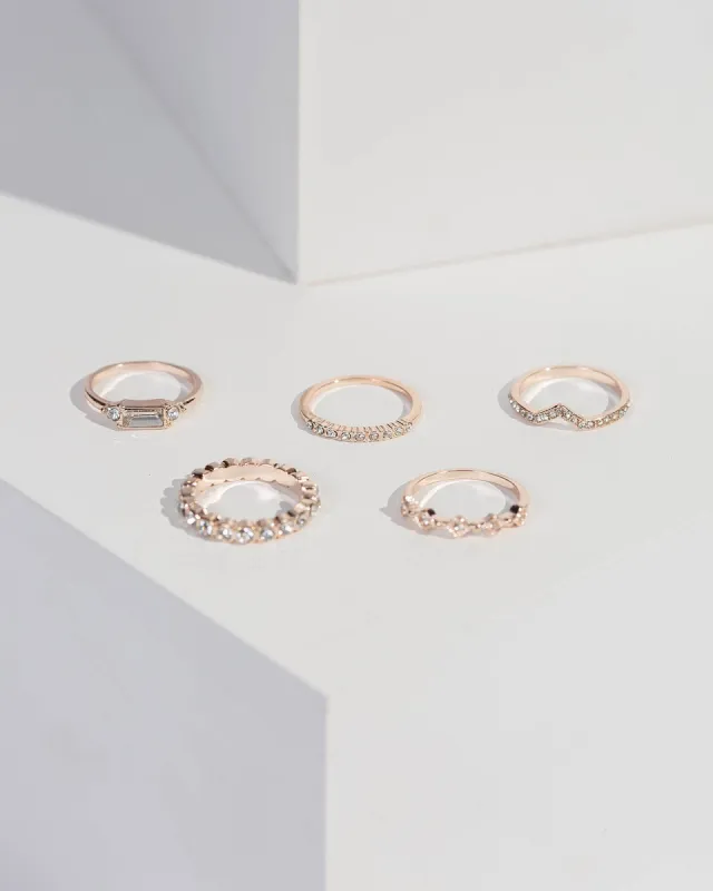 Crystal Multi Band Ring Pack sold by Collete Hayman