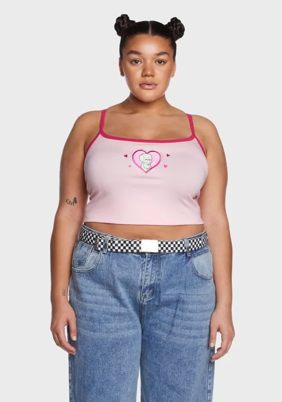 Plus Handsome Squidward Tank Top sold by Dolls Kill