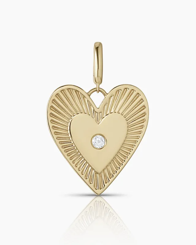 Diamond Love Charm sold by Gorjana