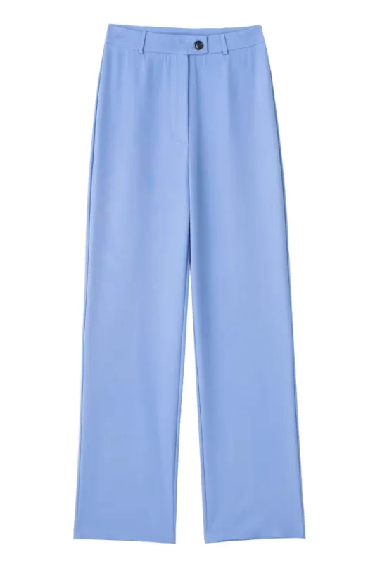 'Jasmine' High-Waist Straight Trouser (8 Colors) sold by Goodnight Macaroon