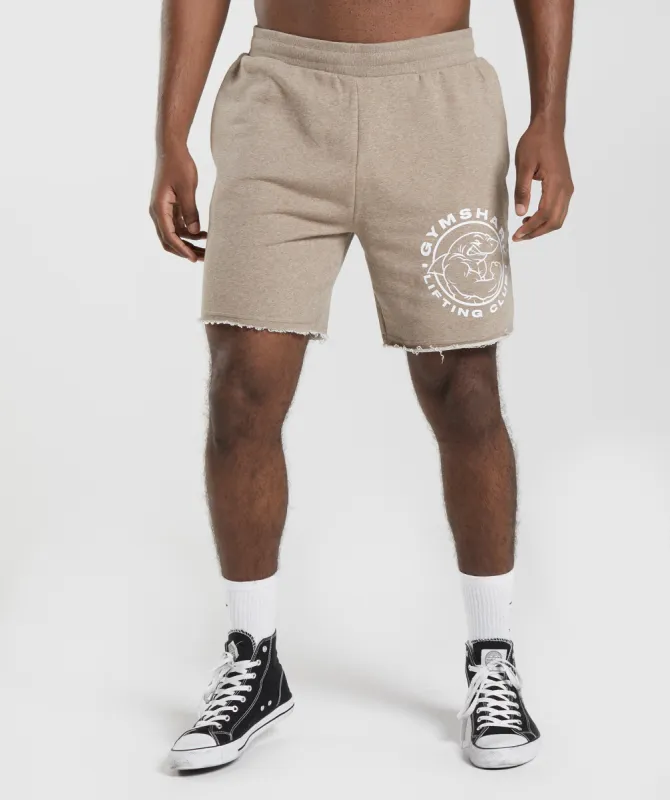 Gymshark Legacy Shorts - Limestone Marl sold by Gymshark