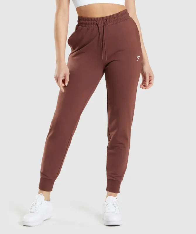 Gymshark Training Joggers - Cherry Brown sold by Gymshark