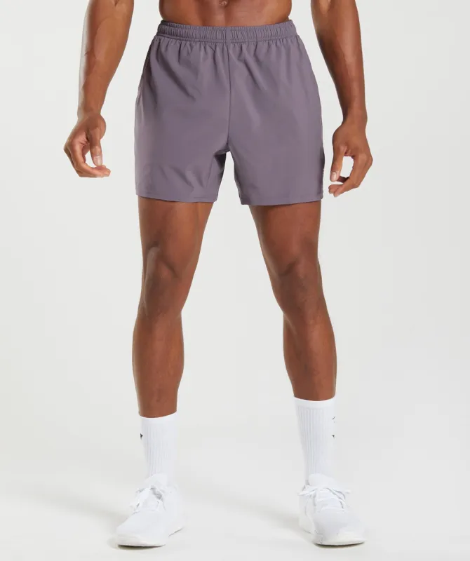 Gymshark Arrival 5" Shorts - Musk Lilac sold by Gymshark