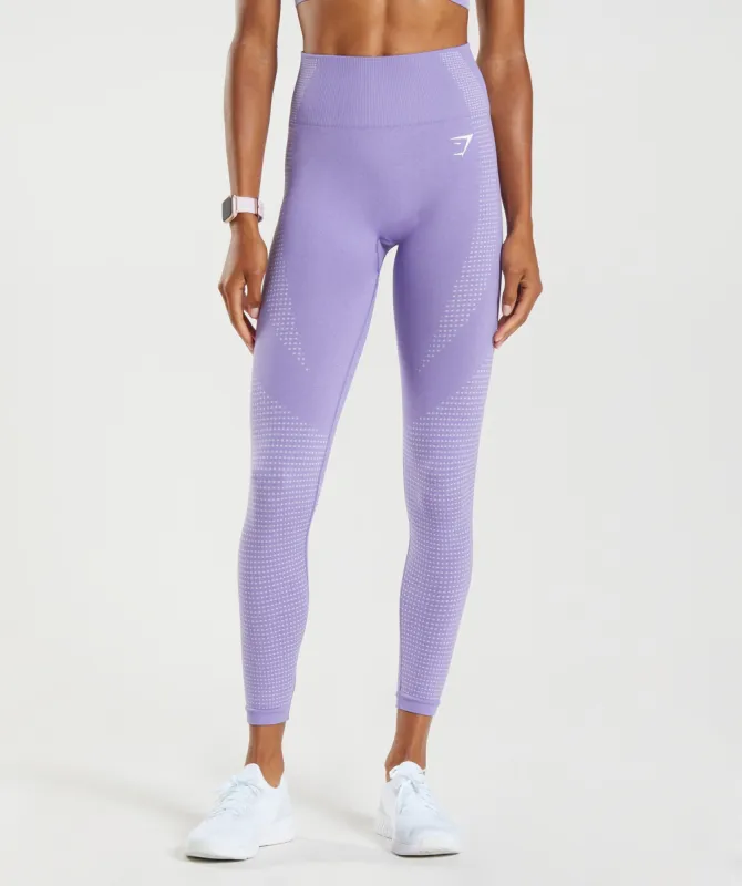 Gymshark Vital Seamless Leggings - Digital Violet Marl sold by Gymshark