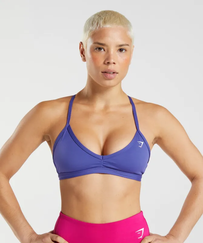Gymshark Minimal Sports Bra - Liberty Purple sold by Gymshark