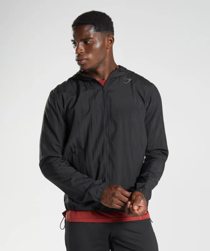 Gymshark Sport Windbreaker - Black sold by Gymshark