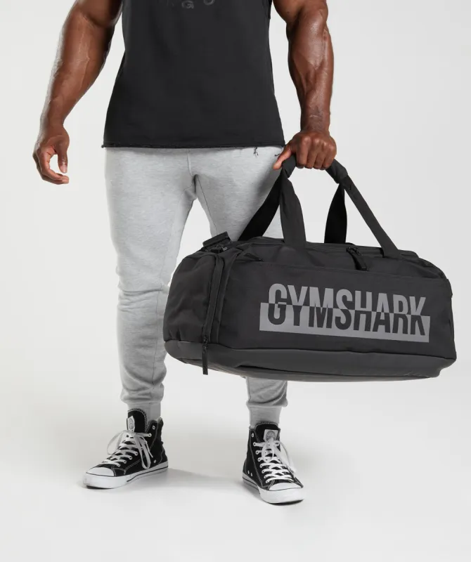 Gymshark Bold Gym Bag - Black sold by Gymshark