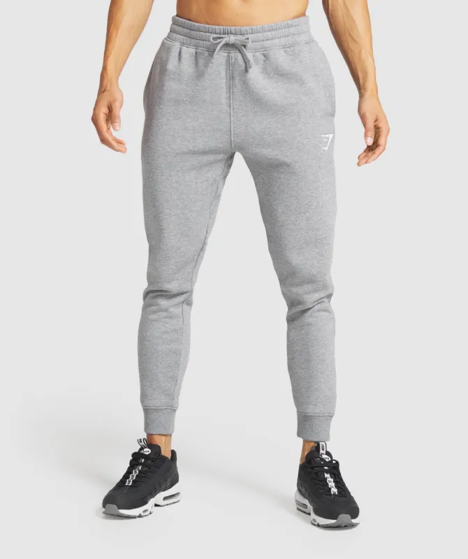 Gymshark Crest Joggers - Charcoal Marl sold by Gymshark