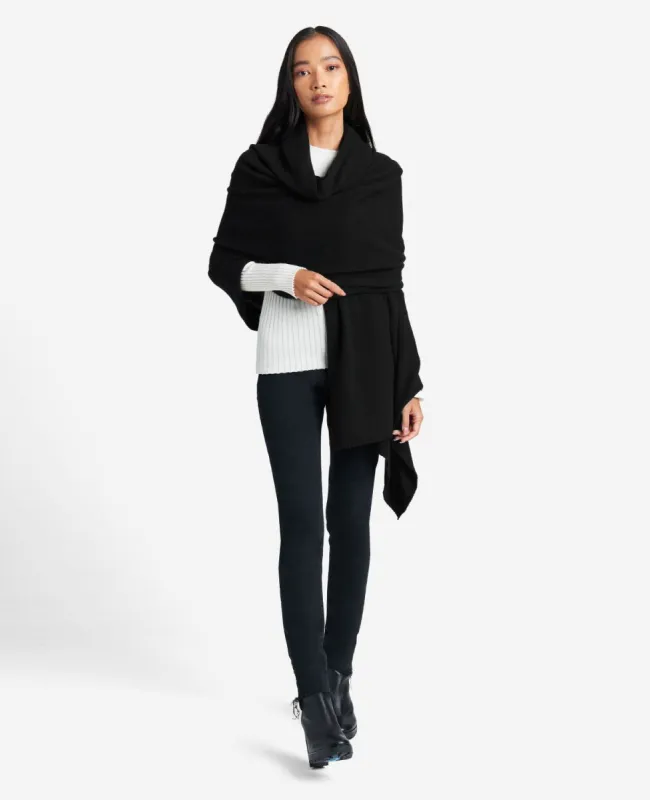 Site Exclusive! Pure Cashmere Multi-Wear Wrap sold by Kenneth Cole