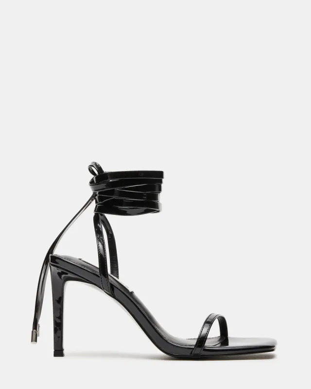 PASSIONATE BLACK PATENT sold by Steve Madden