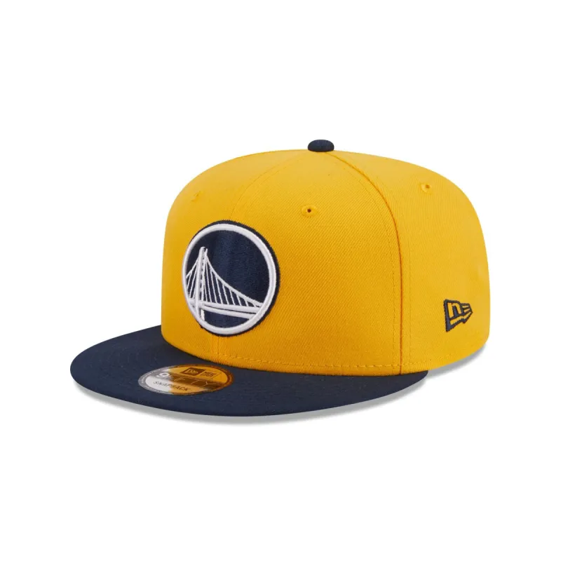 Golden State Warriors Color Pack Gold 9FIFTY Snapback Hat sold by New Era