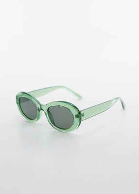 Semi-transparent frame sunglasses -  Women | Mango USA sold by Mango
