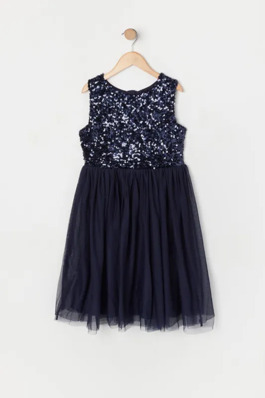 Robe en tulle avec paillettes pour fille sold by Urban Planet