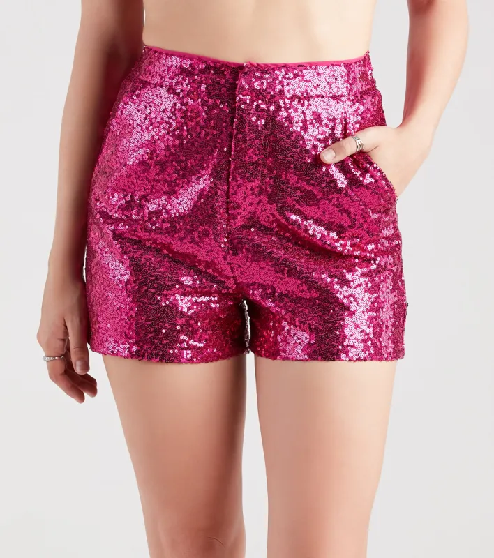 Made For The Glamour Sequin Shorts sold by Windsor