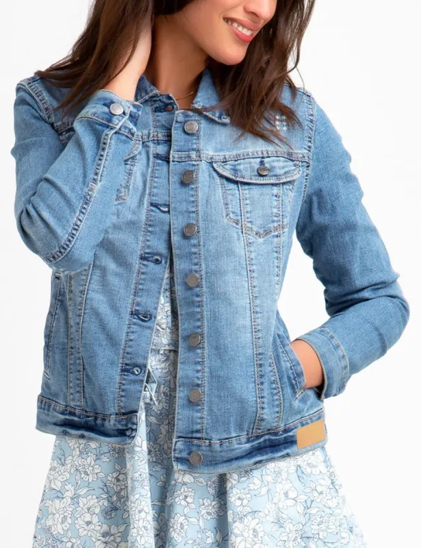DESTRUCTED DENIM JACKET sold by U.S. Polo Assn.