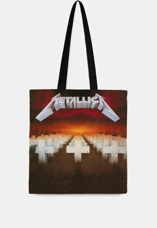 Master Of Puppets Tote Bag sold by Damaged Society