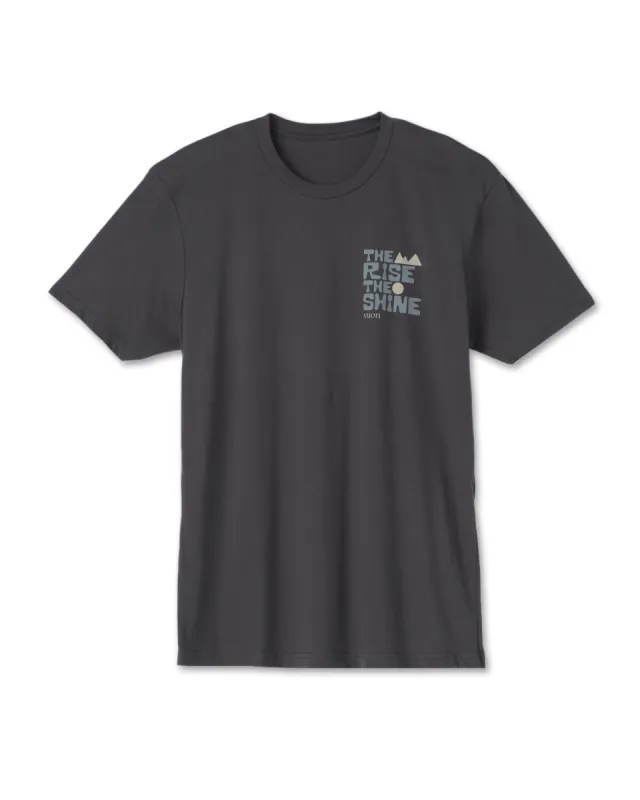 TRTS Block Tee | Charcoal sold by Vuori