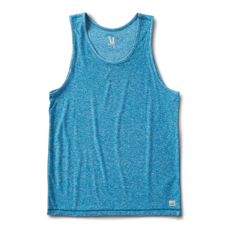 Strato Tech Tank | Sapphire Heather sold by Vuori