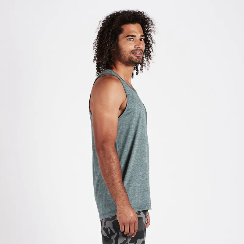Tradewind Performance Tank | Canyon Heather sold by Vuori