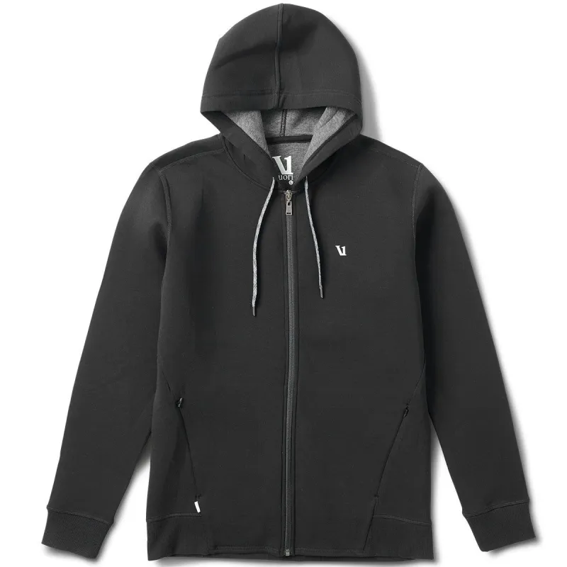 Cosmos Zip Up | Black sold by Vuori