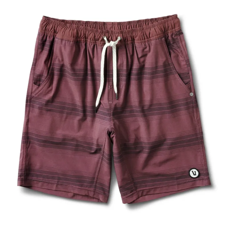 Kore Short | Fig Black Stripe sold by Vuori