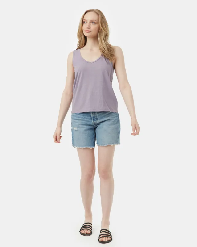 Double V Hemp Tank sold by tentree