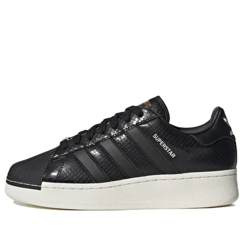 Adidas Originals Superstar XLG Shoes 'Core Black Gold Metallic' IE5195 sold by KicksCrew