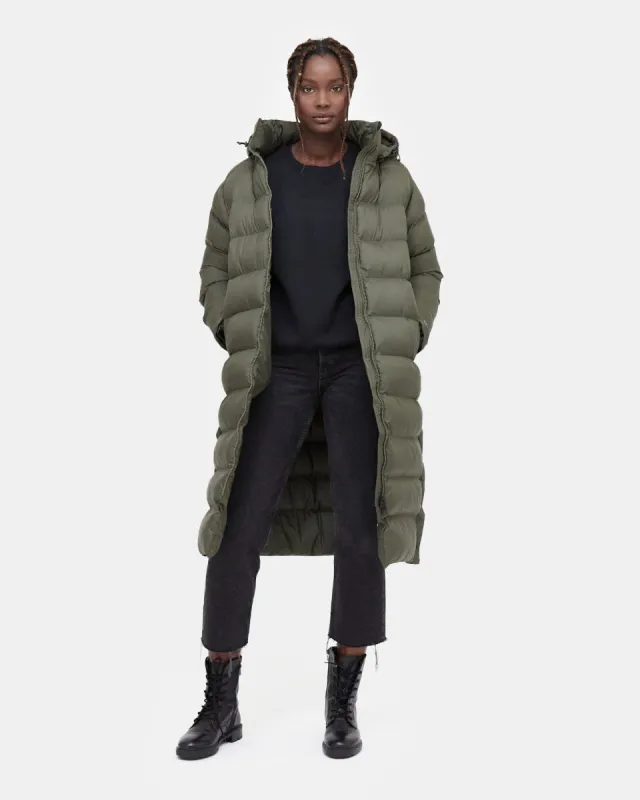 Cloud Shell Long Puffer sold by tentree