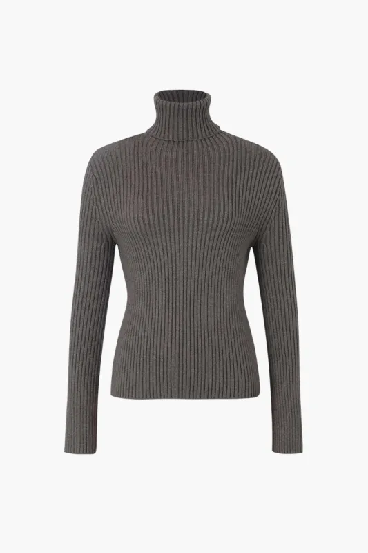 Turtleneck Long Sleeve Knit Top sold by Micas