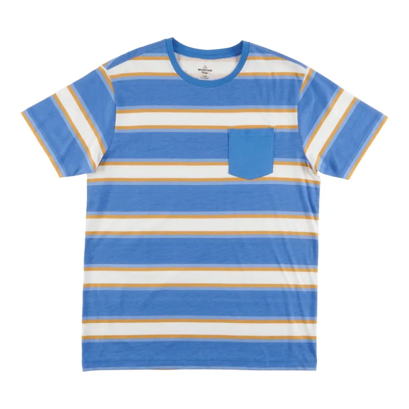 Mountain Ridge Men's Striped Short Sleeve Crew Neck T-Shirt sold by Giant Tiger