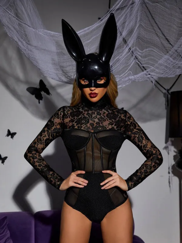 Bunny Costume Mask sold by Mew Mews