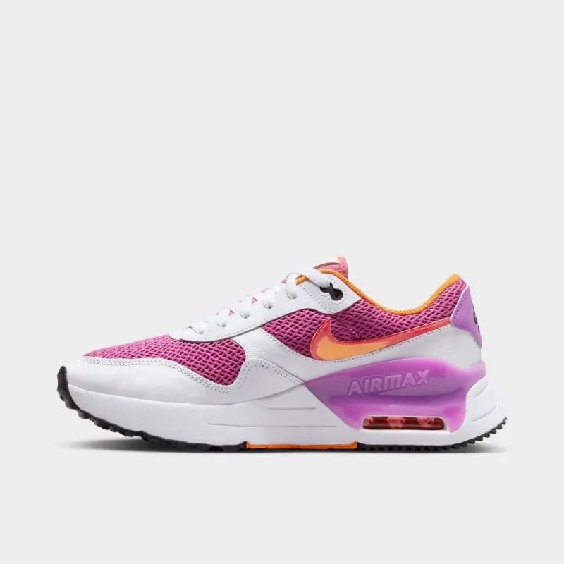 Nike Women's Air Max SYSTM Cosmic Fuchsia / Multi-Colour - White sold by JD Sports