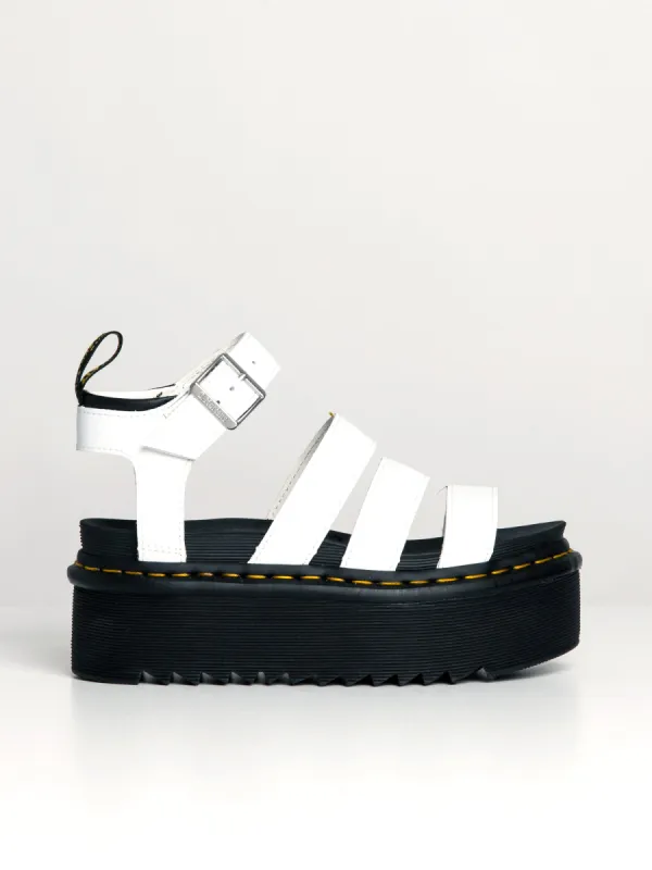 WOMENS DR MARTENS BLAIRE QUAD PLATFORM LEATHER SANDALS sold by Blackwell