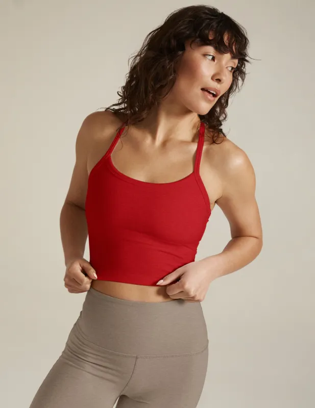 Spacedye Slim Racerback Cropped Tank sold by Beyond Yoga