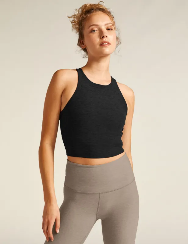 Spacedye Refocus Cropped Tank sold by Beyond Yoga