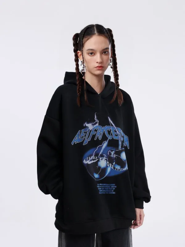 Aelfric Eden Lightning Cherry Print Hoodie sold by Aelfric Eden