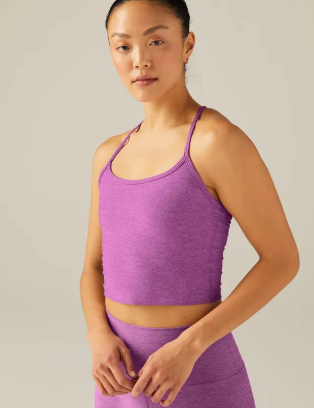 Spacedye Slim Racerback Cropped Tank sold by Beyond Yoga