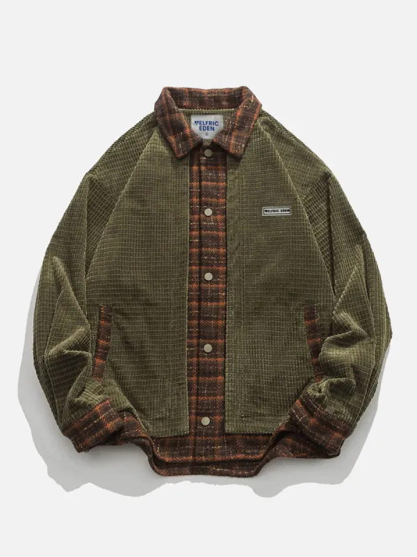Aelfric Eden Corduroy Plaid Jacket sold by Aelfric Eden