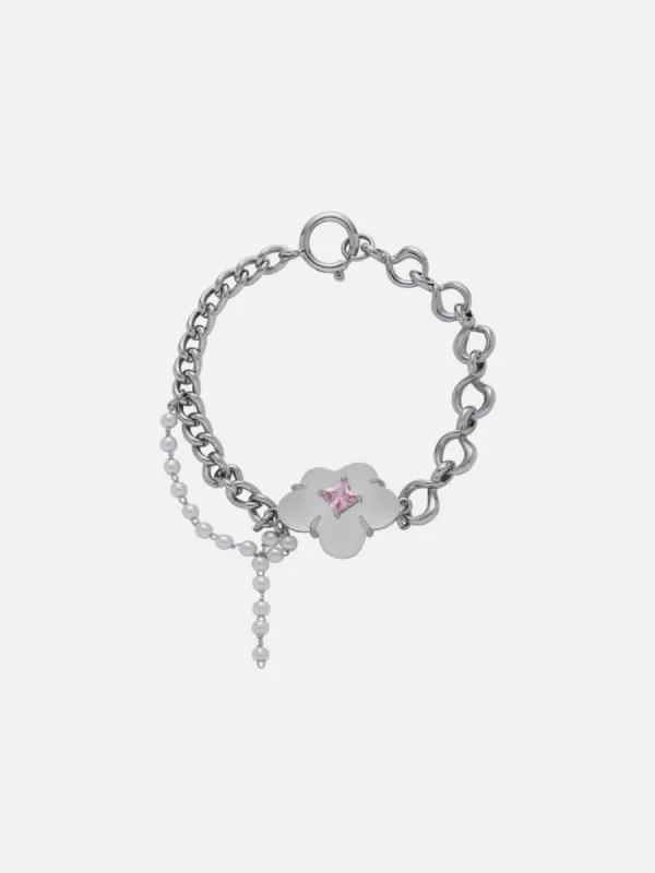 Aelfric Eden Flower Pearl Bracelet sold by Aelfric Eden