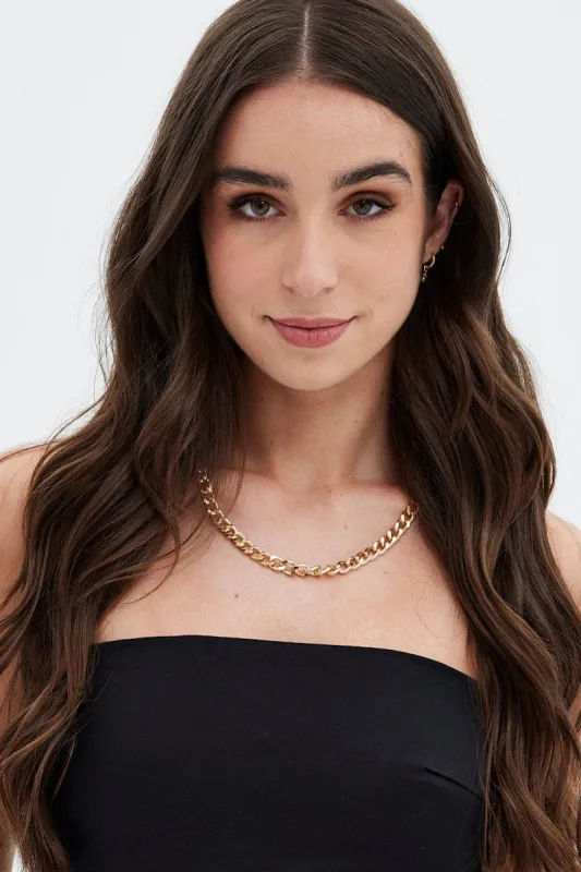 Gold Chain Necklace sold by Ally Fashion